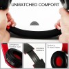 2025 Upgrading Wireless Bluetooth Headphones Stereo Headset Music Sports Overhead Earphone with Mic for Smart Phone TV PC Tablet 
