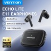 Vention ECHO LITE E11 Bluetooth Earphones Bluetooth 5.4 HiFi TWS True Wireless In Ear Headphones Stereo Sports Earbuds With Mic 