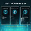 MAMBASNAKE×Attack Shark L80PRO Gaming Headset, Lightweight Over-Ear Gaming Headphones