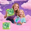 Kids ANC Wireless Over Ear Bluetooth Headphones Noise Cancelling Headphones & Hearing Protection for Travel/School Girls Gift 
