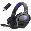 NUBWO G06 Dual Wireless Headsets Gamer with Microphone for PS5, PS4, PC, Mobile, Switch, 2.4GHz Bluetooth 5.3 Gaming Headphones