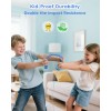 AWATRUE HK07 Kids Wired Headphones Stereo Sound Earphone with Mic Music Study Headset Limited Volume 74dB/85dB for Children 
