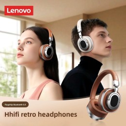 100% Original Lenovo LE602 Head Mounted Wireless Earphones Over-ear 6.0 Bluetooth Headphone HIFI Stereo Music Game Sport Earbuds 
