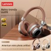 100% Original Lenovo LE602 Head Mounted Wireless Earphones Over-ear 6.0 Bluetooth Headphone HIFI Stereo Music Game Sport Earbuds 