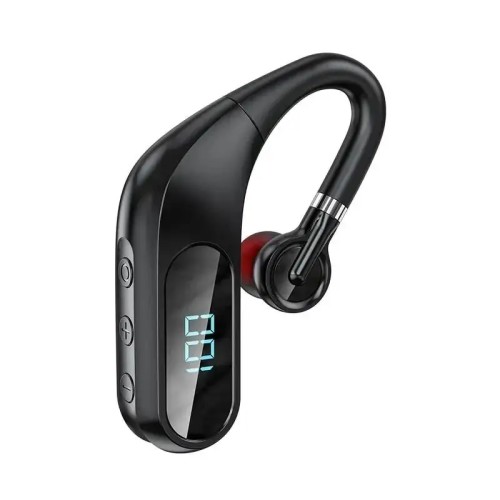 Bluetooth Headphones with Real-time Digital Display HD Sound Quality Durable Endurance with Painless Sports Headphones 