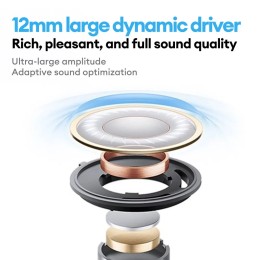 New Lenovo LE209 Wireless Bluetooth Earphone ANC Noise Reduction HiFi Music Bluetooth Headphone 30H Battery Life Gaming Headset 