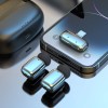 Wireless Lavalier Microphone With Charging case Lapel Microphones Set  Video Recording Mini Mic For Phone Android Live Broadcast 