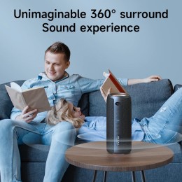 Zealot-S51Pro High-power Bluetooth Speaker 40W 3D Stereo Bass Bluetooth Speaker Portable IPX5 Waterproof Suitable TWS Boom Box