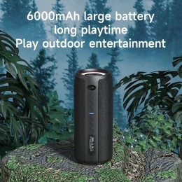 Zealot-S51Pro High-power Bluetooth Speaker 40W 3D Stereo Bass Bluetooth Speaker Portable IPX5 Waterproof Suitable TWS Boom Box