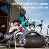 ZEALOT S97 80W Wireless speaker, Outdoor Portable Subwoofer Speaker, Hifi Sound quality,Dual Pairing, Fast Charging,16000mAh. 