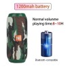 Portable Speaker Wireless  Bluetooth-compatible Subwoofer Outdoor Waterproof Loudspeaker Stereo Surround Support FM RadioTF 