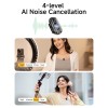 MAONO T1mini Wireless Lapel Microphone for Phone-Noise Cancellation Auto Clipping Function App Setting Audio Video Recording Mic 