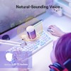 Maono Gamerwave DGM20S USB Microphone Gaming Mic Condenser Mic RGB Mic Noise Canceling Mic with Mic Gain,RGB Light,One key mute 