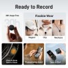 Maono Wave T5 Wireless Lapel Microphone Mini Voice Filter Noise Cancellation for Video Recording Streaming fit for Phones Camera 