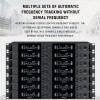 Professional Wireless Microphone  UHF Karaoke One Drag Two KTV Stage Wedding Performance Conference Microphone 