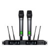 Professional Wireless Microphone  UHF Karaoke One Drag Two KTV Stage Wedding Performance Conference Microphone 