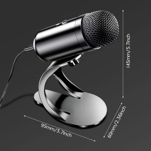 Professional Wired Condenser conference Microphone gooseneck desktop High voice quality Mic Computer Gaming USB Microphone 