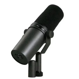 XIKCU SM7B Professional Dynamic Cardioid Microphone Live Vocals Recording Performance Studio Selectable Frequency Response Mic 