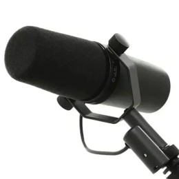 XIKCU SM7B Professional Dynamic Cardioid Microphone Live Vocals Recording Performance Studio Selectable Frequency Response Mic 