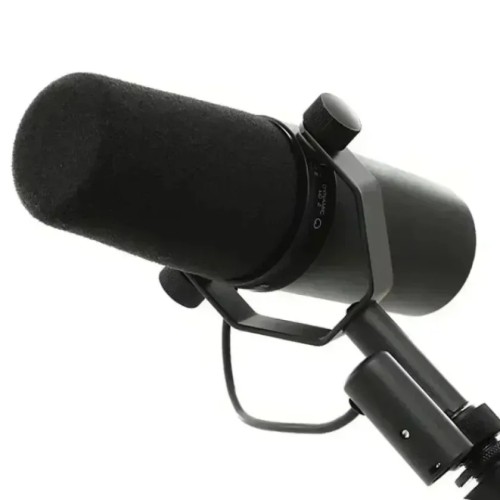 XIKCU SM7B Professional Dynamic Cardioid Microphone Live Vocals Recording Performance Studio Selectable Frequency Response Mic 