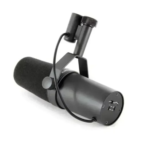 XIKCU SM7B Professional Dynamic Cardioid Microphone Live Vocals Recording Performance Studio Selectable Frequency Response Mic 