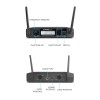 Microphone Wireless G-MARK GLXD4 Professional UHF System Handheld Mic For Stage Speech Wedding Show Band Home Party Church