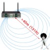 Freeboss Dual Way Wireless Microphone Dynamic UHF 2 Handheld Transmitter Cardioid Double Mic Church Karaoke Home Stage ​K-92A 