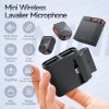 Mini Wireless Lavalier Microphone Professional 360° Pickup with ENC Noise Reduction,for iPhone Lightning Android Type-C Devices 