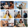 Mini Wireless Lavalier Microphone Professional 360° Pickup with ENC Noise Reduction,for iPhone Lightning Android Type-C Devices 
