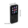 MP3 MP4 Player Bluetooth-Compatible5.0 Music Stereo Player 1.8in Color Screen with E-book/FM Radio/Recording 