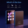 5.0 Bluetooth HiFi MP3 Music Player Mini MP4 Video Playback 2.8 Inch Screen Walkman Audio Player Recorder Sports Running Walking 