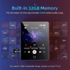 5.0 Bluetooth HiFi MP3 Music Player Mini MP4 Video Playback 2.8 Inch Screen Walkman Audio Player Recorder Sports Running Walking 
