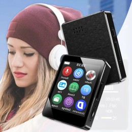 8/16/32/64GB Portable MP3 Player 1.8inch Screen Bluetooth-Compatible 5.0 Sports MP3 Player Gift for Kids With Recording/E-Book 