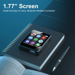 8/16/32/64GB Portable MP3 Player 1.8inch Screen Bluetooth-Compatible 5.0 Sports MP3 Player Gift for Kids With Recording/E-Book 