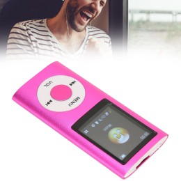 1.8in Player Support Memory Card Ultra Thin LCD MP3 Player with Bluetooth for Students Running Walking MP3 Player LCD Player 