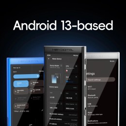 HiBy Digital M300 Android 13 Music Player MP3 HiFi Audio Bluetooth WiFi DSD256 FM Radio Dual Mic Built-in Speaker IPS 29hr 128GB 
