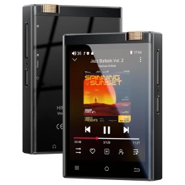 Hi-Fi MP3 Player with Bluetooth and WiFi, Oilsky Lossless DSD High-Resolution Digital Audio with 64GB Memory Card up to 1TB 