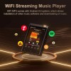 Hi-Fi MP3 Player with Bluetooth and WiFi, Oilsky Lossless DSD High-Resolution Digital Audio with 64GB Memory Card up to 1TB 