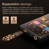 Hi-Fi MP3 Player with Bluetooth and WiFi, Oilsky Lossless DSD High-Resolution Digital Audio with 64GB Memory Card up to 1TB 