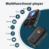 2024 Brand New MP3 MP4 Bluetooth Player C Port Charging Button Touch Screen Dual Control, Maximum Expansion Capacity 128gb 