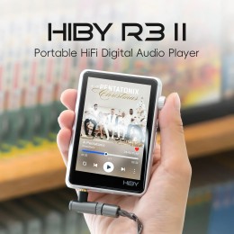 HiBy R3 II 2025 / R3 Gen 2 Music Player Bluetooth 5.1 WiFi MQA16X DSD256 Web Radio USB Audio Dongle DAC X1600E ES9219C 3.2‘’ 