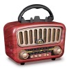 J-180 Retro Radio Bluetooth Speaker AM/FM/SW Clear Stereo Sound Quality TF/USB/Headphones Player Rechargeable Retro Radios 