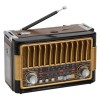 Vintage Home  AM/FM/SW Radio with Light Portable Wireless Bluetooth Audio TF Card USB Flash Disk MP3 Player 