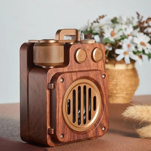 Unique Retro Radio BluetoothCompatible Speaker Portable Wireless Vintage Speaker Old Fashion Style As20 Retro Speaker 