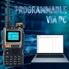 Baofeng UV-K61 Ham Radio Air Band Walkie Talkies  999 Channels Two Way Radio Station Aviation NOAA Police Marine (Upgrade UV-k6) 