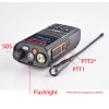 Radtel RT-470X Full band Ham Radio 256CH Air Band Two Way Radio Walkie Talkie Air Band Receive NOAA Police Marine Transceiver 