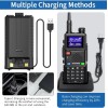 BAOFENG Ham Radio 5RM 10W Handheld Radios Long Range Rechargeable Tactical Two Way Radio Plus Copy Frequency 2500 mAh Walkie 