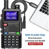 BAOFENG Ham Radio 5RM 10W Handheld Radios Long Range Rechargeable Tactical Two Way Radio Plus Copy Frequency 2500 mAh Walkie 