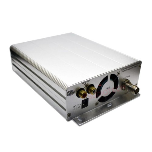 15W FM broadcast transmitter ST-15B stereo PLL radio station 87MHz-108MHz car audio amplifier portable for church Home party