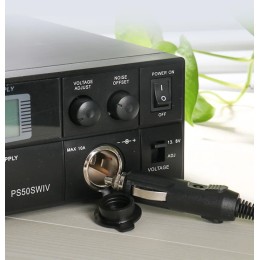 Refinement 4th generation PS50SWIV vehicle base shortwave radio DC communication switching power supply 13.8V 50A 